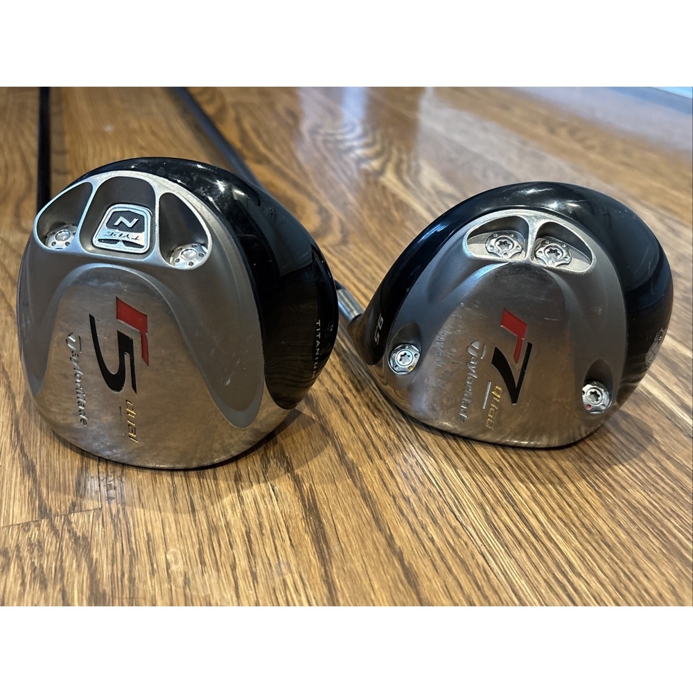 Taylor Made R7 Quad 9.5 Driver & R5 Dual 10.5 - Lot Of 2